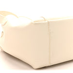 Calfskin Medium Signature Bucket Bag Latte