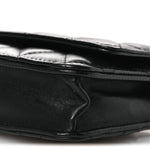 Lambskin Quilted Wallet On Chain WOC Black