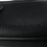 Grained Calfskin Small Camera Bag Black
