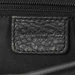 Calfskin Belted Pants Shoulder Bag Black