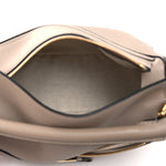 Grained Calfskin Small Puzzle Bag Sand