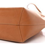 Vegetable Tanned Calfskin Mini Bucket Bag Cammello Rosa