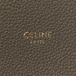 Soft Grained Calfskin Small Belt Cabas Phantom Taupe