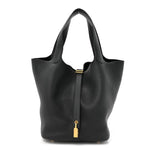 Taurillon Clemence Picotin Lock 22 MM Black