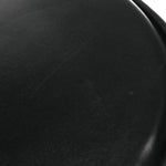 Calfskin D Fence Saddle Bag Black