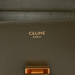 Box Calfskin Teen Classic Box Flap Bag Dark Olive