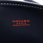 Goyardine Reversible Mini Anjou Navy
