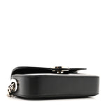 Senna Calfskin Petite GG Top Handle Shoulder Bag Black