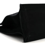 Linen Calfskin Rive Gauche Tote Black