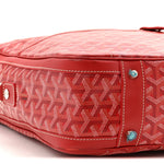 Goyardine Ambassade MM Briefcase Red