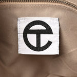 Metallic Vegan Leather Medium Shopping Bag Gold