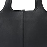 Smooth Calfskin Small Tri-Fold Bag Black