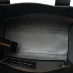 Grained Calfskin Small The Tote Bag Black