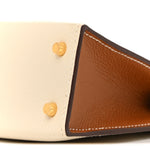 Epsom Horseshoe Mini Kelly Sellier 20 Craie Gold