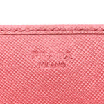 Saffiano Metal Oro Chain Wallet Ibisco