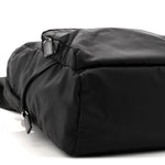 Re-Nylon Saffiano Zip Backpack Black