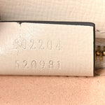 GG Supreme Monogram Horsebit 1955 Shoulder Bag Beige Mystic White
