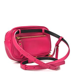 Calfskin Matelasse Monogram Lou Belt Bag Bright Pink