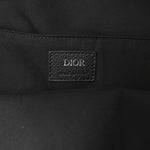 Oblique Calfskin Rider Backpack Beige Black