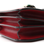Calfskin Serpenti Forever Top Handle Red
