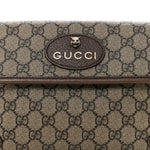 GG Supreme Monogram Neo Vintage Web Belt Bag Brown