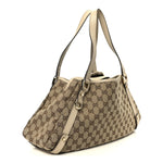 Monogram Medium Abbey Shoulder Bag Off White