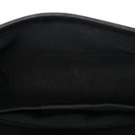 Calfskin Pleated Medium Boy In Rome Flap Black White