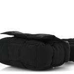 Nylon Intrecciato Padded Tech Candy Cassette Bag Black