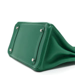 Togo Verso Birkin 30 Vert Vertigo Vert Fonce