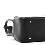 Taurillon Clemence Mini Lindy 20 Black