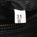 Saffiano Lux Mini Boston Crossbody Bag Black