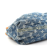 Monogram Denim Pleaty Blue