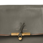 Calfskin Blade Flap Grey