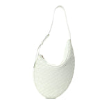 Nappa Intrecciato Small Drop Shoulder Bag Glacier