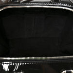 Patent Quilted Travel Kit Vanity Case Black