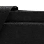 Monogram Jumbo GG Textured Dollar Calfskin Web Mini Crossbody Bag Black