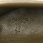 Smooth Butter Calf The Pouch Oversized Clutch  Kaki Fondent