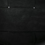 Grained Calfskin Intrecciato Mini Arco Tote Black
