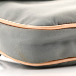 Nylon Vernice Belt Bag Pink Gray