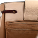 Calfskin Lockme Bucket Soie Quartz Calla