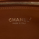 Lambskin Shearling Medium Deauville Tote Brown