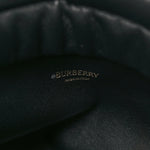 Lambskin Rose Clutch Black