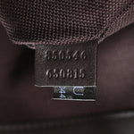 GG Supreme Monogram Large Beatrix Tote Dark Brown