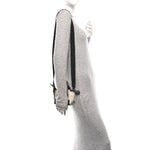 Calfskin Cotton Linen Nano Sesia Happy Day Bag Natural Black