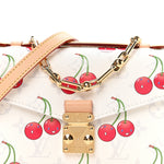 LV X TM Monogram Cerises Pochette Metis East West White