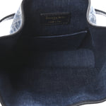 Denim Jacquard Oblique C'est Dior Bucket Bag Blue