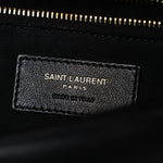 Plunged Lambskin Calypso Black