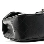 Lambskin Quilted Mini Rectangular Flap Black