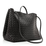 Nappa Intrecciato Large Andiamo Shoulder Bag Fondant