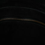 Soft Grained Calfskin Sangle Bucket Bag Black